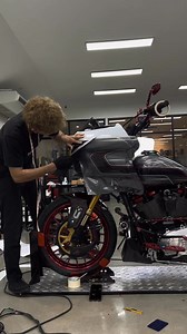 Harley-davidson Custom Project By Hugstickercustom #harleydavidson#hugstickercustom | Hugstickercustom