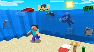 Minecraft BUT The WATER Keeps On RISING! (impossible) | Crainer