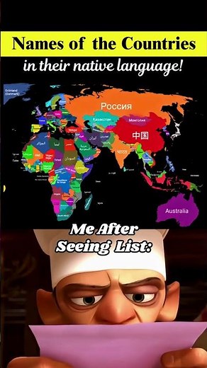 🌍 Countries in Their Native Language 😳🔥