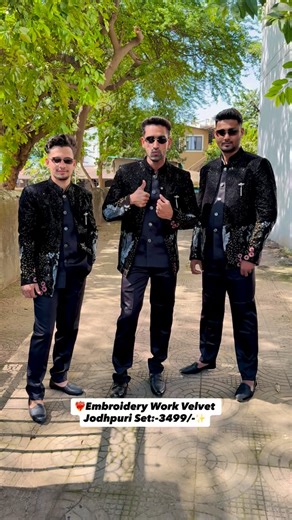 The Hanger on Instagram: "✨Wedding Special Open Style Jodhpuri 🤩 Book Your Order➡️9769881088 Also Dm Us To Order ⬇️ 🌟 @thehanger_panvel7 __________________________________________ 👉DESINER jodhpuri: -₹3499/- 😍 🔷SIZE:- 36 to 42 ✅Payment mode✅ ➡️Google PaY / PayTm / Bank Transfer ➡️Shipping Charges Extra ➡️Ready To Dispatch ✈️ . . . . . #reels #thehangerpanvel #explorepage #keepgoing #jodhpuri #wedding"