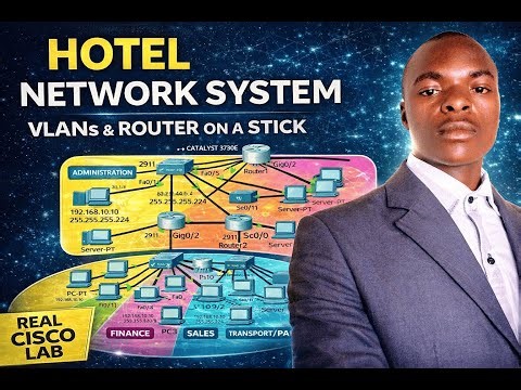 Lab 4: Complete Enterprise Hotel Network Design in Cisco Packet Tracer