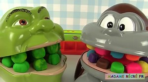 Play Doh Dentiste Shrek mange des hamburgers Burger Mania Game
