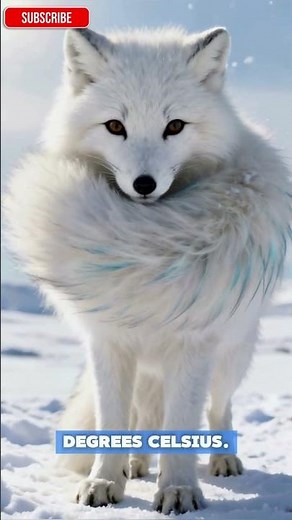 Arctic Fox Survival Secrets in the Frozen Tundra ❄️🦊 #naturefacts