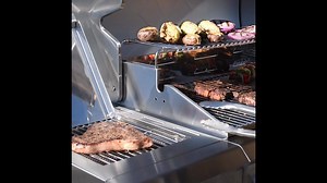 Make a restaurant-quality steak from your own backyard. Sear to perfection on the 3 Embers Six Burner Gas Grill. Do you enjoy a homemade seared steak? | Even Embers