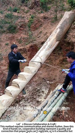 The Synchronized Cut: Sawing Ladder Stringers by Hand 🔨