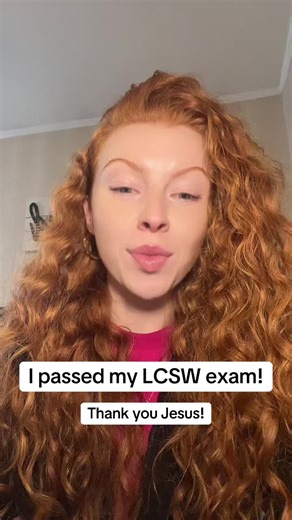 ¡Aprobé mi examen LCSW!