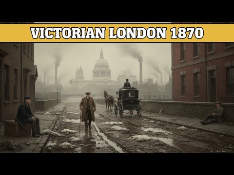 The REAL Street Life of VICTORIAN LONDON in the 1870s — Brought Back to Life