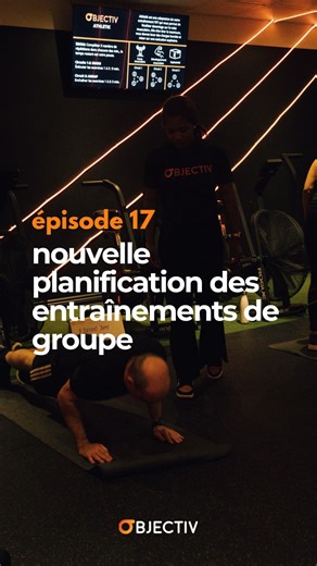 OBJECTIV Fitness on Instagram: "🎥 ÉPISODE 17 : nouvelle planification des entraînements de groupe 🔥 FIIT : une progression en trois phases — Rise, Climb et Peak — pour bâtir l’endurance, augmenter l’intensité et atteindre votre plein potentiel. 💪 ATHLETIK : une structure claire en Hypertrophy, Strength et Power pour développer la masse musculaire, la force et la puissance de façon intelligente. Une approche structurée, progressive et conçue pour vous faire évoluer séance après séance. Prêt(e)