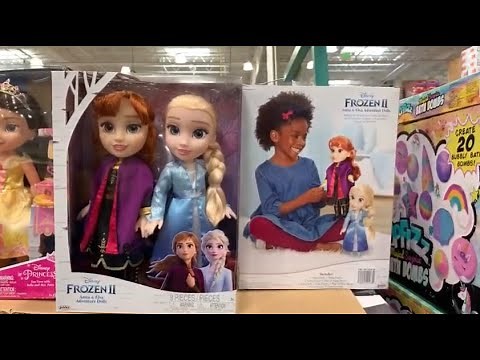 Disney’s Frozen 2 Toys Released at Costco! Anna & Elsa Dolls By Jakks!