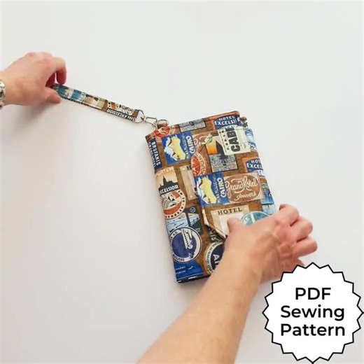 Family Passport Wallet Sewing Pattern: Travel Organizer (PDF Pattern) - Etsy Australia