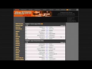 Better Livescore (Chrome Extension and Greasemonkey)