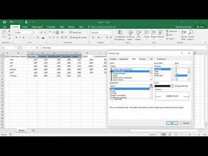 How To Format Cells Dialog Box in Excel