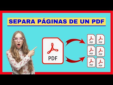 Cómo SEPARAR un ARCHIVO PDF en VARIOS PDF