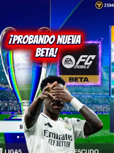 nueva beta en fc mobile #fcmobile#beta#jugadores