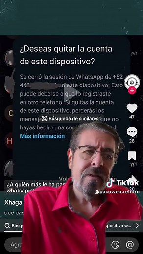 ¿Por qué aparece un mensaje extraño en WhatsApp?