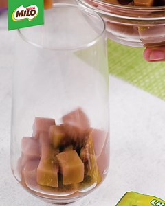 Energize your summer with refreshing MILO® recipes! Try this MILO® Samalamig to energize your day and show us your #MILOSummerEnergy Ingredients for 2 SERVINGS - 6 heaping tablespoons of MILO® - 160ml Water - 2 tablespoon of cooked Tapioca pearls For MILO Gulaman - 3 heaping tablespoons of MILO - 12g or ½ pack of Gelatin Powder 3 Quick & Easy Steps 1. Prepare gelatin according to package instructions. 2. Mix MILO® and water. Set aside. 3. Fill the glass with 1 tablespoon of gelatin and 1 tablesp