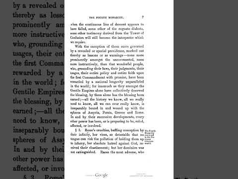 The Fourth Monarchy Continued In The European Commonwealth - F. Palgrave - Chap 1 - sec3 pt1 - 007