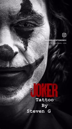 Joaquin phoenix joker tattoo done last week. #tattoo #foryoupage #fyp #trending #viral @Ez cartridge uk @Ink Doctor Tattoo Care Ltd