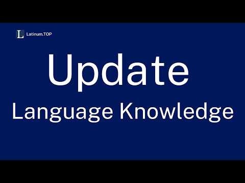 Update: Zukunft von Language Knowledge!