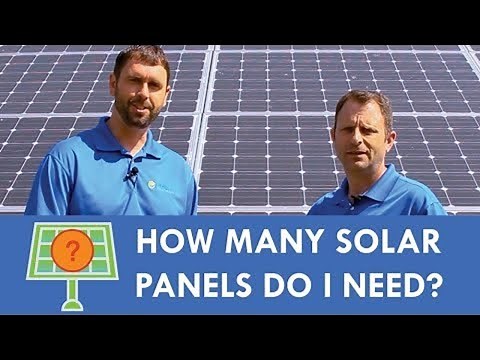 How Many Solar Panels Do I Need To Power My Home?