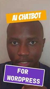 How to create ai chatbot for wordpress #chatbots #aitools