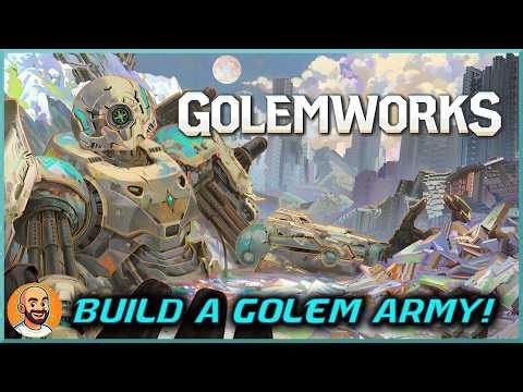 Automation vs Endless Waves | Golemworks [Full Release] Gameplay