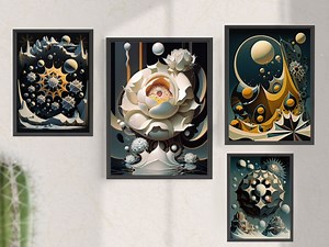 Abstract Art Printable Wall Art Painting Downloadable Art Print Modern Painting Contemporary Wall Art Artdeco - Etsy