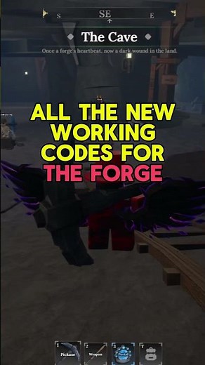 All New Codes in The Forge Roblox