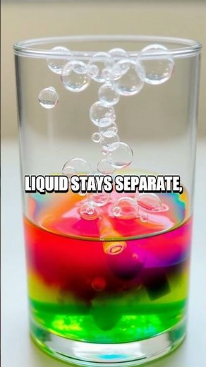 Creating a Colorful Density Tower Experiment