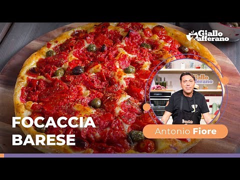 HOMEMADE BARI-STYLE FOCACCIA – Perfect Italian recipe! 😍😋🍅🫒