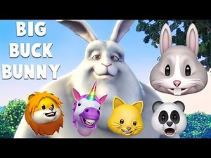 LES ANIMOJIS - LA CHANSON DU GROS LAPIN (CLIP)