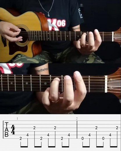 Megadeth - A Tout Le Monde (Riff) - Guitar lesson with TAB - Tutorial - Cover