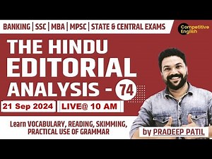 Learn VOCAB, READING, SKIMMING, ERRORS, GRAMMAR USE, 21 September , 2024 - PRADEEP PATIL