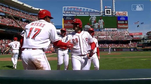 Eugenio Suarez broke out the 67 celly after his clutch go-ahead blast