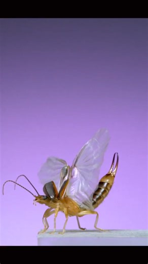 DYK an earwig can fly?!!! Watch this shore earwig in flight. The wing folding and unfolding is incredible! 📹 Adrian Smith https://www.instagram.com/dradriansmith?igsh=MTBobjJzamM1eXQxNQ== | Roar Wildlife News