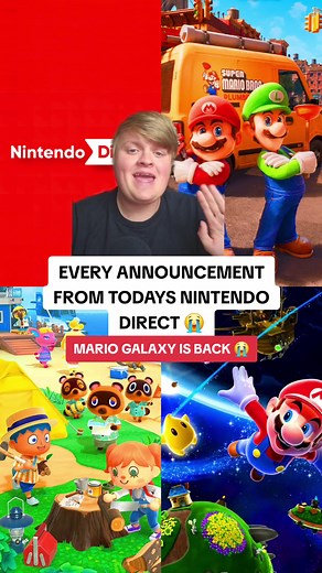 Every Announcement from Today's Nintendo Direct Recap