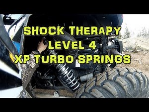 Shock Therapy Level 4 Spring Kit on 2018 polaris RZR XP TURBO
