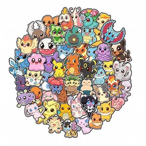 Cute Chibi Style Character Stickers - Etsy