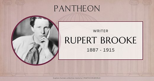 Rupert Brooke Biography | Pantheon