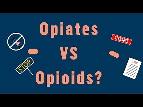 Opioid vs Opiate - What's the Difference?