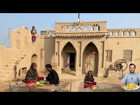 Desert Women Morning Routine | Cooking Desert Village Food | Village Life in Pakistan Desert | Pnjab