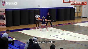 22K views · 172 reactions |  North Alabama head coach Tony Pujol demonstrates how he teaches his Perfect Slide drill during his presentation on Man-to-Man Defense Fundamentals at the AABC coaching clinic  Watch the full video now on Coaching U+  coachinguplus.com/programs/aabc23 | Coaching U | Facebook