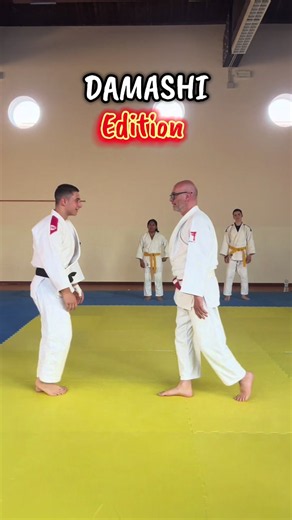 Damashi judo technique: provoke defense and exploit the reaction