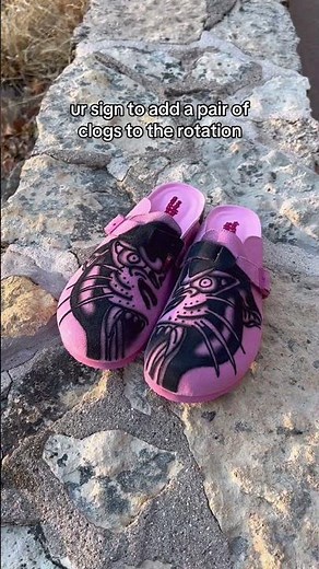 Panther Clogs Dropping December 6th! Get text reminders on our site 📲 #clogs #airbrushart