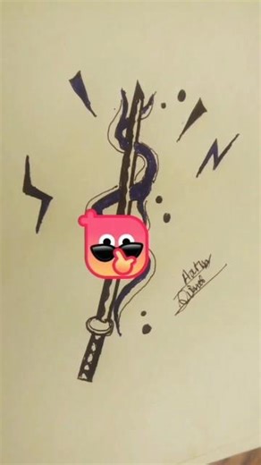 Japanese Sword🗡️ 🔥Drawing #katanasamura#drawing #trending #shorts #viral