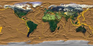 NASA Scientific Visualization Studio | Cumulative Earthquake Activity from 1980 through 1995 (WMS)