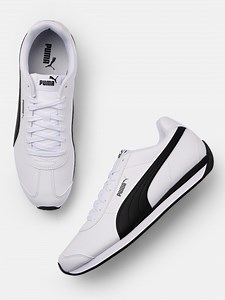 Buy Puma Men White Turin 3 Sneakers -  - Footwear for Men