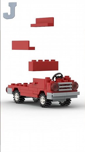 LEGO Compact Mini Truck Speed Build #letsbuildlego