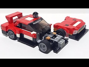 LEGO Nissan Skyline RS Super Silhouette MOC | Tutorial
