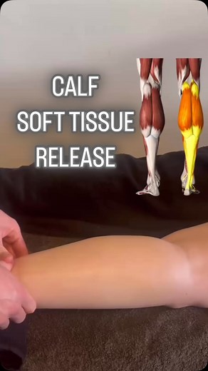 Soft tissue release of the Gastrocnemius and Soleus muscles for a returning client today!📈 This was completed as part of a full leg massage🦵🏼 #softtissuetherapy #massage #sportmassage | Resurge Massage Therapy